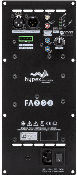 Hypex FusionAmp FA251