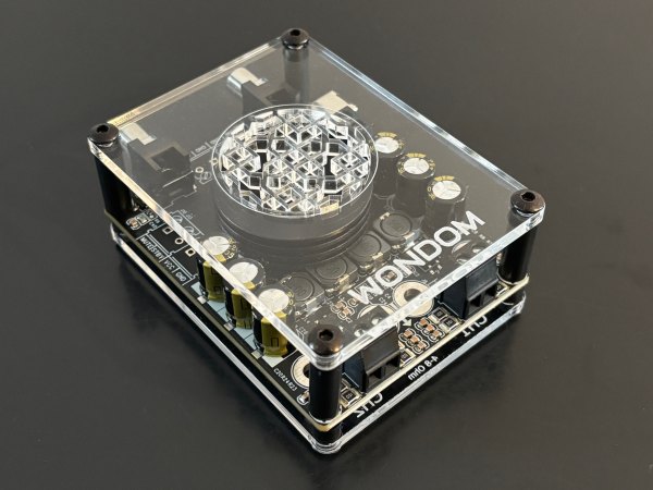Acrylgehäuse für TPA Endstufen