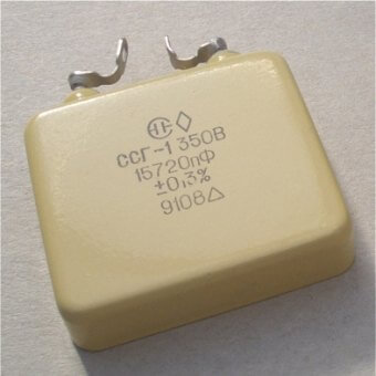 Audiophiler Glimmer- Kondensator, 0.015µF